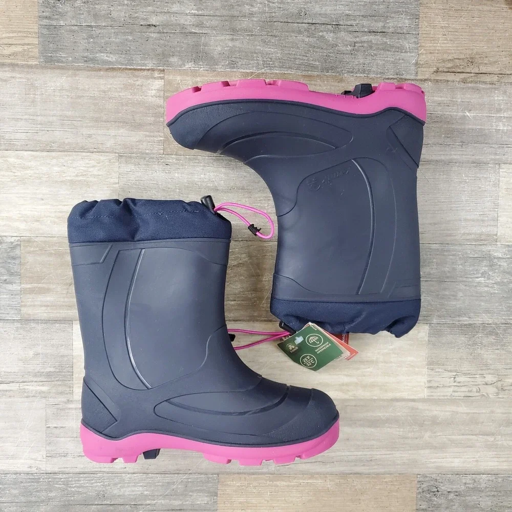 Kamik Footwear Kids Snobuster1 Insulated Snow Boot Sz 4 Toddler Little Kid NWOB